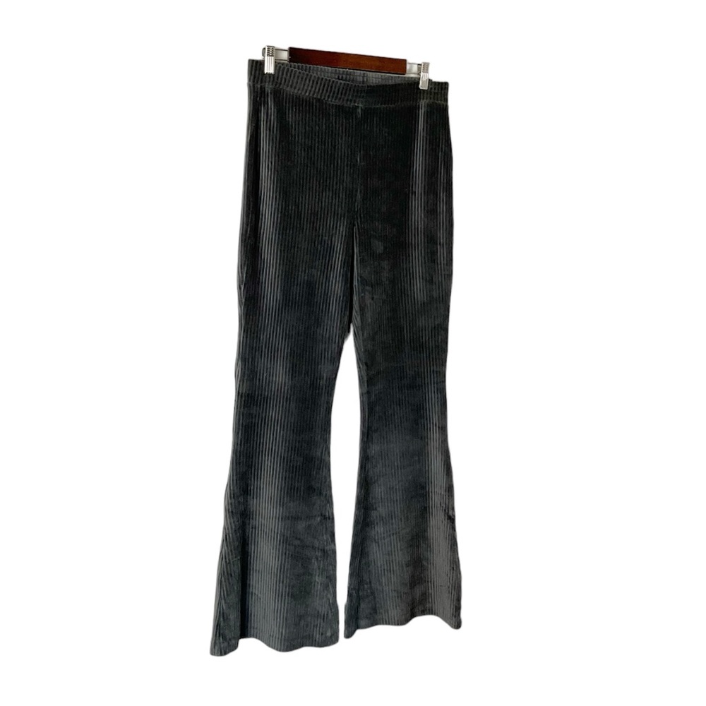 Aerie Ribbed Knit Flare Leg Soft Legging Pants Size Large